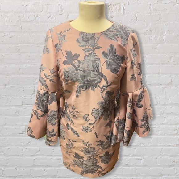 Belle Badgley Mischka floral dress Size: 6 - Picture 2 of 5